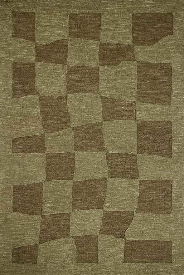 Loloi Leanne Ford Craven Collection CVN-03 Green/Olive 2'-6" x 9'-9" Runner Rug - Image 2