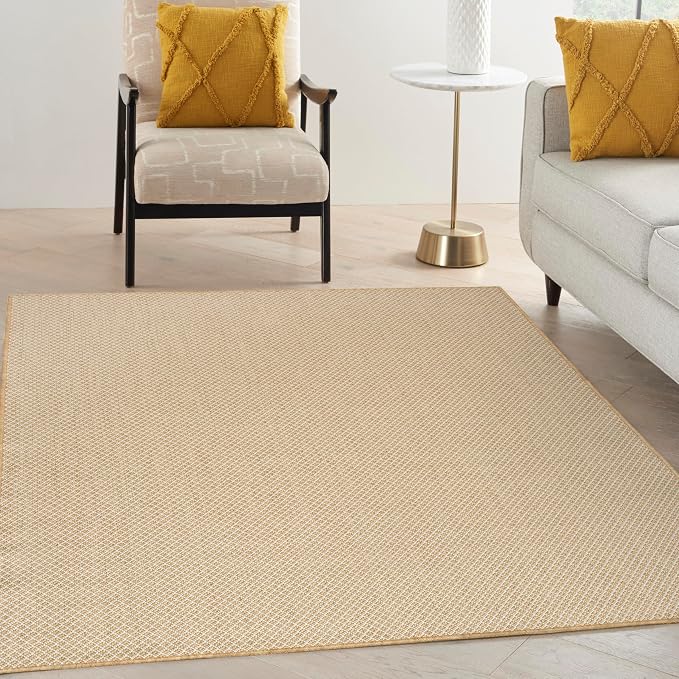 Nourison Home Courtyard Jute Ivory 4' x 6' Area Rug - Image 2
