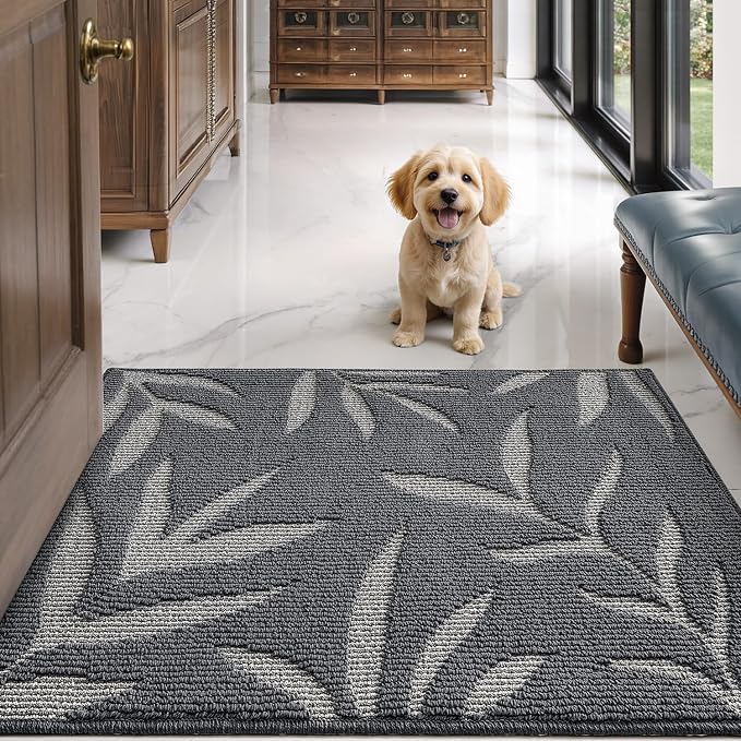 LUMI Indoor Door Mat 48x72, Washable Front Doormat - Image 8