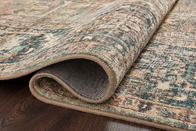 Loloi Margot Collection MAT-02 Terracotta/Lagoon 2'-6" x 9'-6" Runner Rug feat. - Image 8