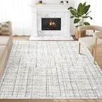 Abani Grey Area Rug for Living Room, Bedroom by Abani