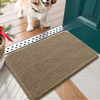 OLANLY Dog Door Mat for Muddy Paws 24x16, Absorbs Moisture and Dirt, Absorbent by OLANLY