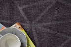 Furnish my Place Geometrical Pattern Indoor/Outdoor Refine Purple Rug, Abstract - Image 6