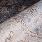 Fame Rugs Turkish Rug. Washable Vintage Oriental Antique Inspired Traditional - Image 7