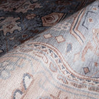 Fame Rugs Turkish Rug. Washable Vintage Oriental Antique Inspired Traditional - Image 7
