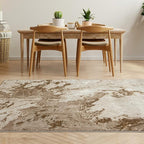 LUXE WEAVERS Marble Swirl Abstract Area Rug - Image 4