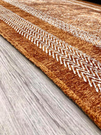 Alfa Rich 4x6 Burnt Orange Washable Area Rugs - Image 5