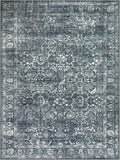 Morebes Washable Area Rugs 9x12 Living Room, Soft Black Rugs by Morebes