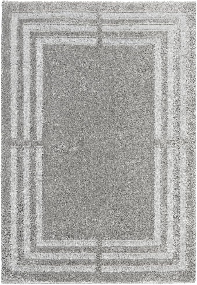 Town & Country Everyday Cloud Shag Plush Border Area Rug by TOWN+%26+COUNTRY+EVERYDAY