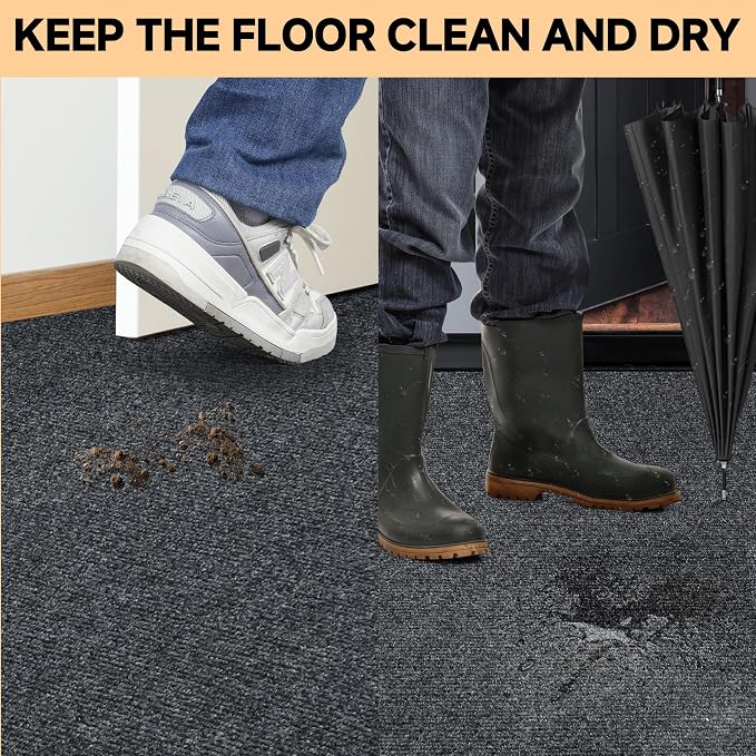 jxgzyy Heavy Duty Runner Rugs 2'11 x 9'10'', Non Slip Entrance Doormat - Image 4