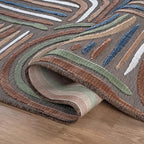 CAMILSON Indoor Outdoor Rug, Easy-Cleaning Non-Shedding Living Room, Garden and - Image 3