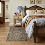 Bavni 3x5 Area Rug for Living Room Bedroom, Washable Boho Print Vintage - Image 5