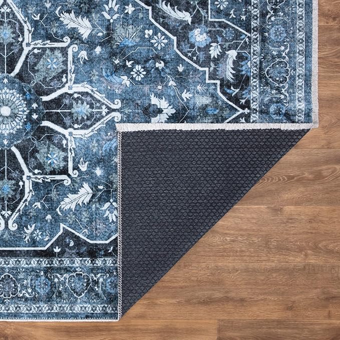 Bloom Rugs Caria Washable Non-Slip 8x10 Rug - Image 7