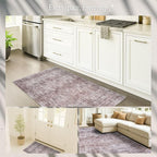 Fame Rugs Turkish Rug. Washable Vintage Oriental Antique Inspired Traditional - Image 5