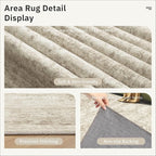 Washable Area Rug 8x10, Large Soft Rugs - Image 5