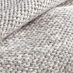 Dash and Albert Loggia Grey Handwoven Wool Rug, 9 X 12 Feet - Image 4