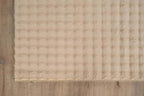 CAMILSON Modern Beige Non Slip Door Mat Rug 2x3 Ultra Soft High Pile Entryway - Image 3