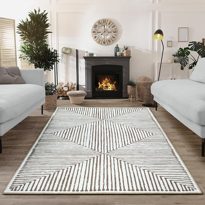 Bloom Rugs Washable Non-Slip 8' x 10' Rug - Image 5