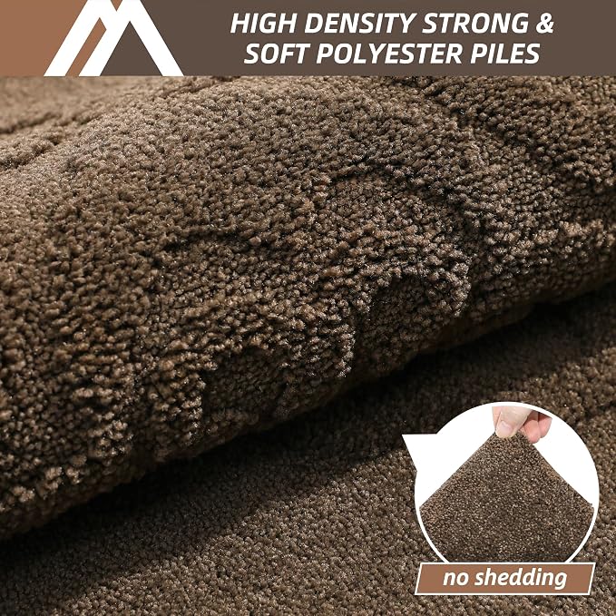COSY HOMEER Door Mat 36”x60”, Absorbent Dirt Trapper Entryway Rugs, Non-Slip - Image 4