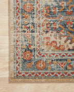 Loloi Jocelyn Collection JOC-03 Mist/Multi 6'-7" x 9'-7" .38" Thick Area Rug - Image 7