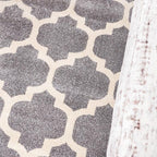 Rugs.com Lattice Collection Rug – 9' x 12' Dark Gray Medium Rug Perfect - Image 8