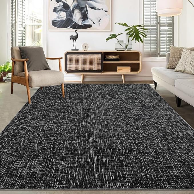 RUGSREAL 6x9 Large Bedroom Area Rug Soft Modern Area Rug by RUGSREAL