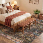 Kokia Abstract Area Rugs 8x10 Bedroom Soft Living Room Rugs Washable Distressed - Image 6