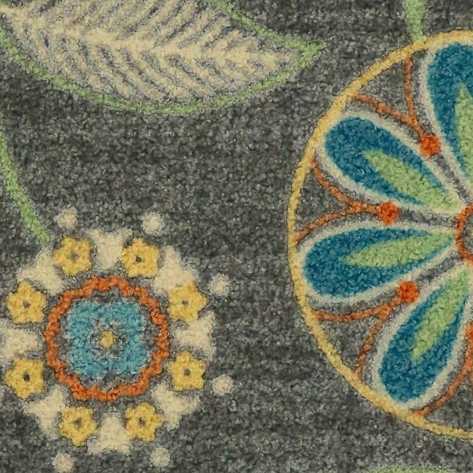 Maples Rugs Reggie Floral Runner Rug Non Slip Hallway Entry Carpet, 2 x 6 - Image 7