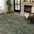 3x5 Washable Area Rugs for Living Room, Vintage Boho Large Rug for Bedroom - Image 4