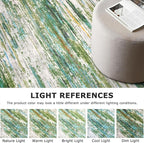 5x7 Modern Abstract Area Rug for Bedroom, Non-Slip Non-Shedding Rugs for Living - Image 4