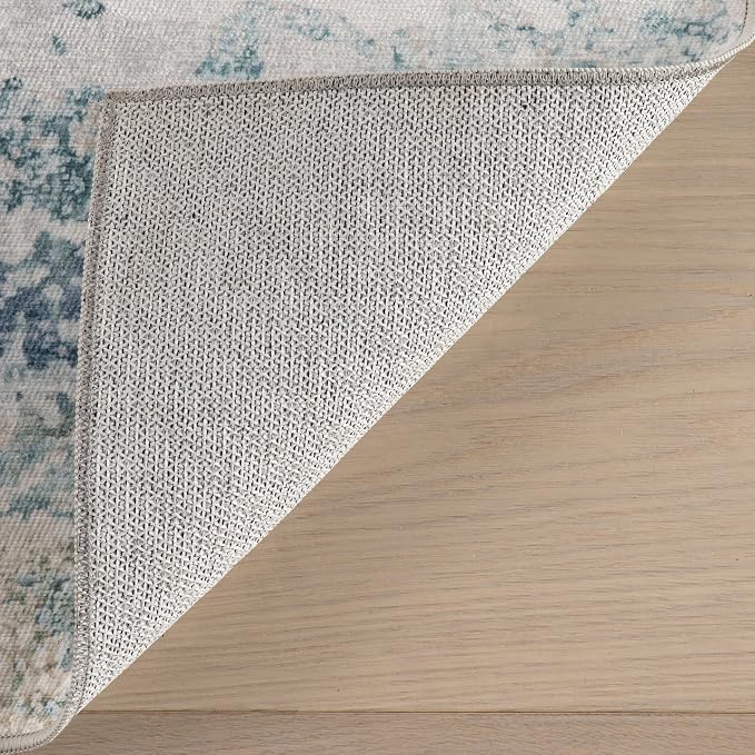 Dash & Albert Blaire Mineral Machine Washable Rug, 7.5 X 9.5 Feet - Image 8