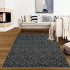 RUGSREAL Living Room Area Rug 9x12 Machine Washable Rug Non-Slip Stain - Image 9