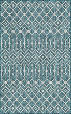 Unique Loom Outdoor Trellis Collection Area Rug - Image 3