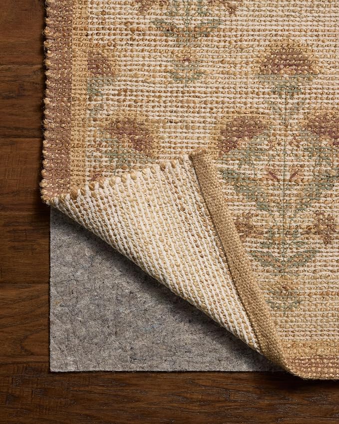 Loloi Chris Loves Julia Rue Collection RUE-01 Wheat/Sage 3'-6" x 5'-6" Accent - Image 6
