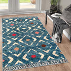 KILOCOCO Area Rug 3'x5' Rug for Entryway Washable Printed Bedroom Rugs Non Slip by Kilococo