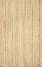 Handwoven Jute Rug for Home Décor, Boho Reversible Braided Carpet, Ethnic - Image 4