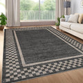 GarveeHome Washable Area Rugs 8x10 Non Slip Soft Large Living Room Rug Modern by GarveeHome