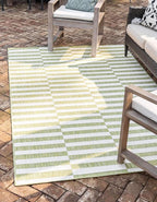 Unique Loom Outdoor Striped Collection Area Rug by UniqueLoom