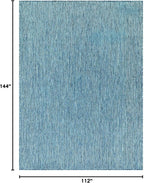 Beverly Rug Indoor Outdoor Rug 9x12, Washable Outside Carpet - Image 2