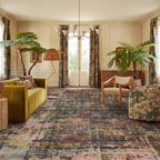 Kokia Abstract Area Rugs 8x10 Bedroom Soft Living Room Rugs Washable Distressed by Kokia