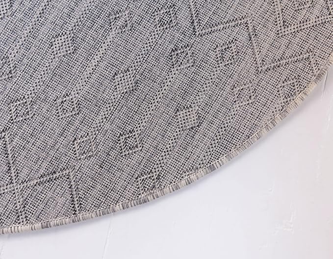 Unique Loom Outdoor Trellis Collection Area Rug - Image 8
