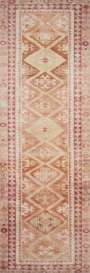 Loloi Layla Collection LAY-16 Natural/Spice 3'-6" x 5'-6" .13" Thick Accent Rug - Image 5