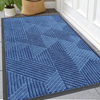 Kitinjoy Front Door Mat Outside Entrance, Sturdy Natural Dirt Trapper, Heavy by Kitinjoy