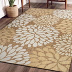 Beverly Rug Outdoor Rug 6x9 Modern Exotic Tropical Leaf Area Rugs - Image 9