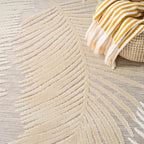 Nourison Home Suncoast Beige 5'3" x 7'3" Area Rug - Image 4