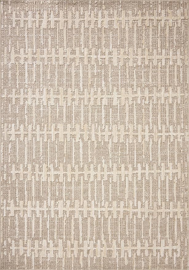 Loloi Amber Lewis Bexley Collection BEX-02 Taupe/Natural 11'-6" x 15' Area Rug - Image 2