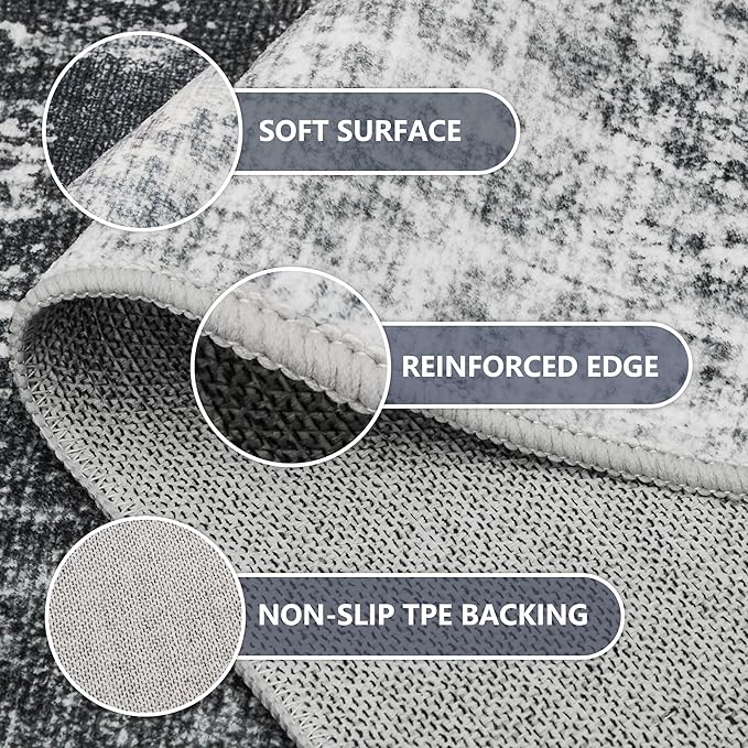4x6 Washable Area Rugs - Image 5