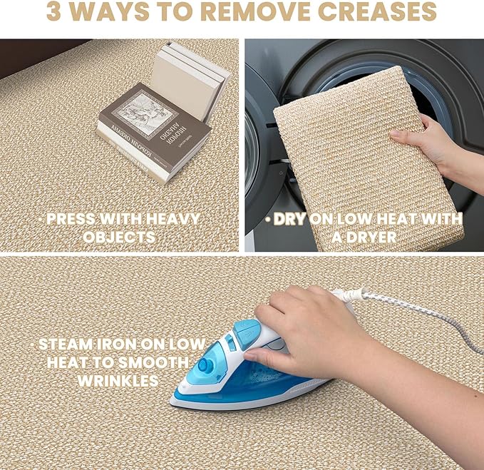EARTHALL Washable Runner Rug 3x10 Ft Non Slip Runners - Image 4