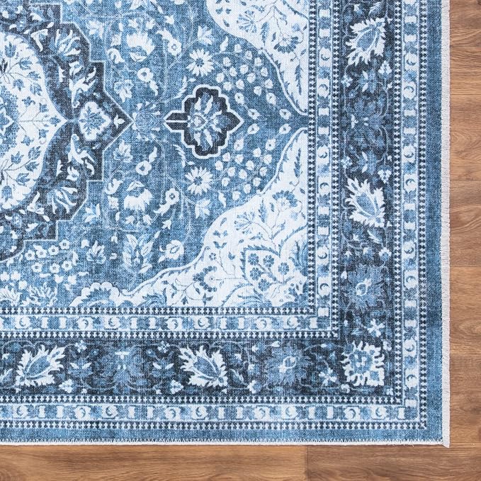 Bloom Rugs Caria Washable Non-Slip 6x9 Rug - Image 6