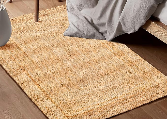 Savi Home Natural Jute Rug 3x5 Ft – Handwoven Braided Area Rug - Image 8